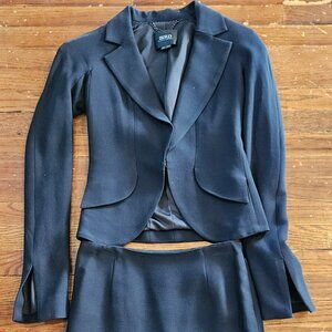 Juicy Couture BIRD navy skirt suit